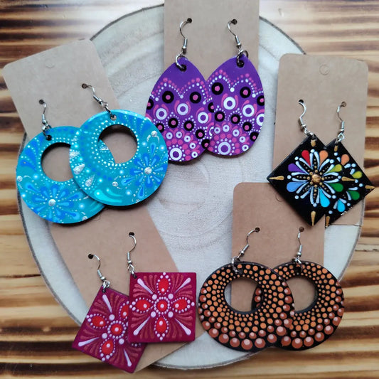 Pendientes artesanales