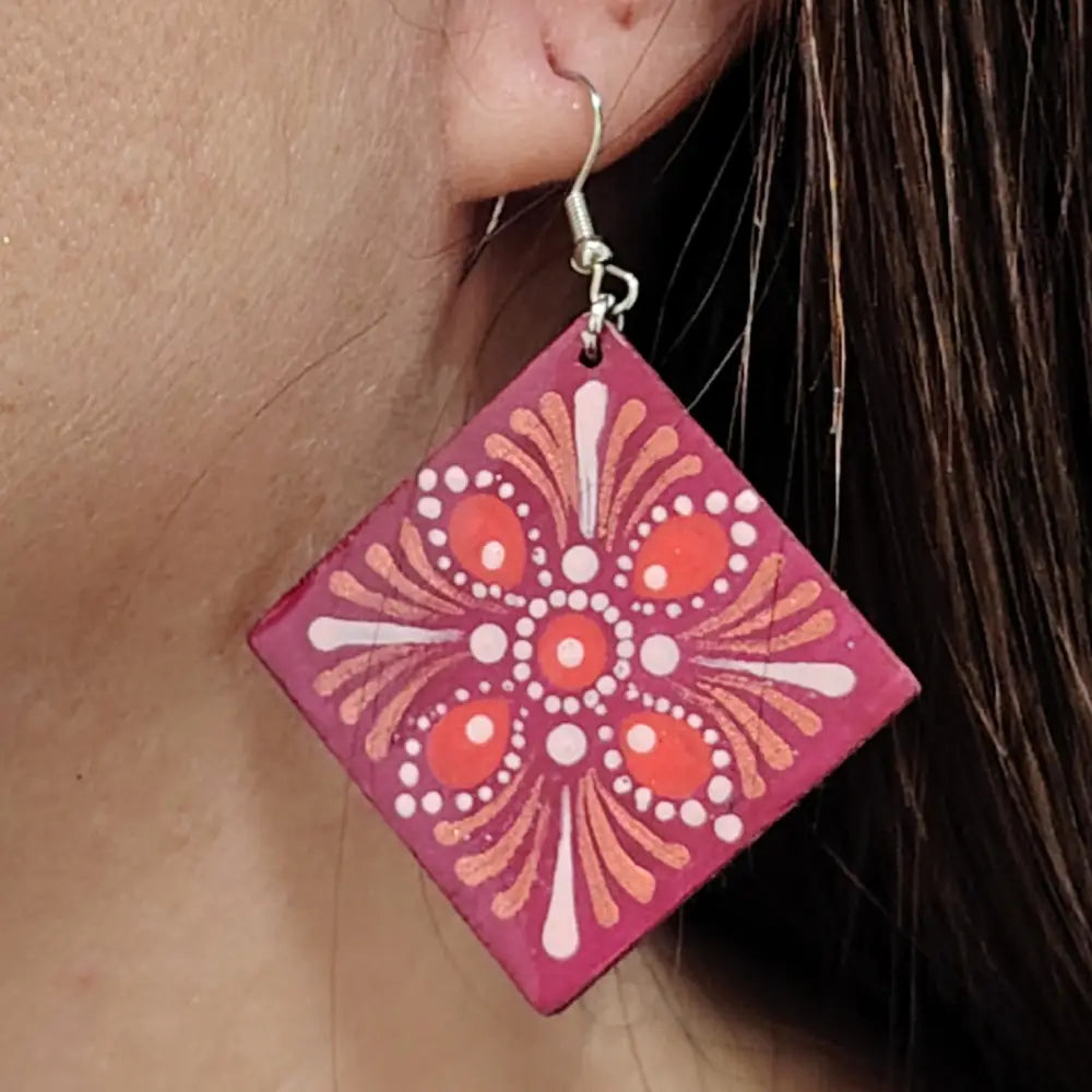 Pendientes artesanales