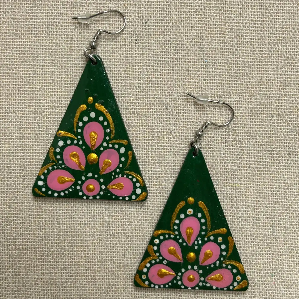 Pendientes artesanales