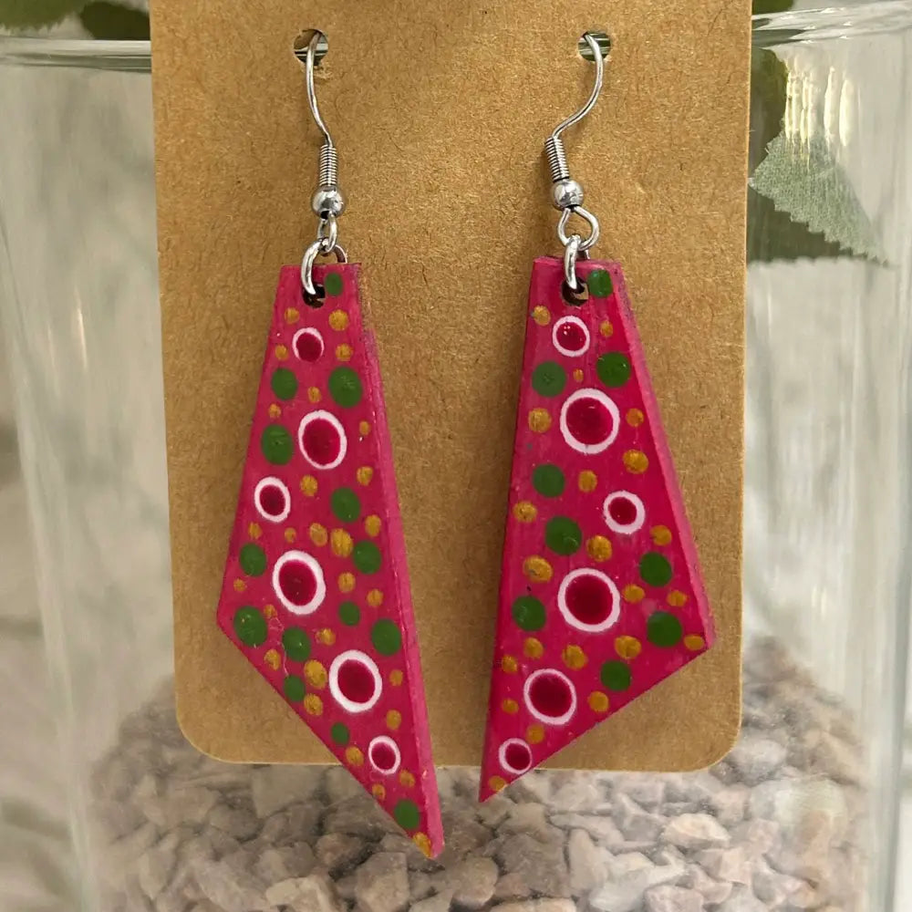 Pendientes artesanales